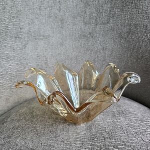 Murano Italian Luster Art Glass Hand Blown Antica Cristalleria Italiana